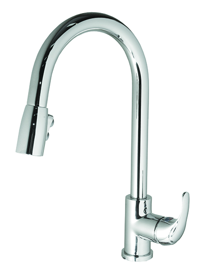 Greens Edge Pull-Down Sink Mixer - Swivel Spout