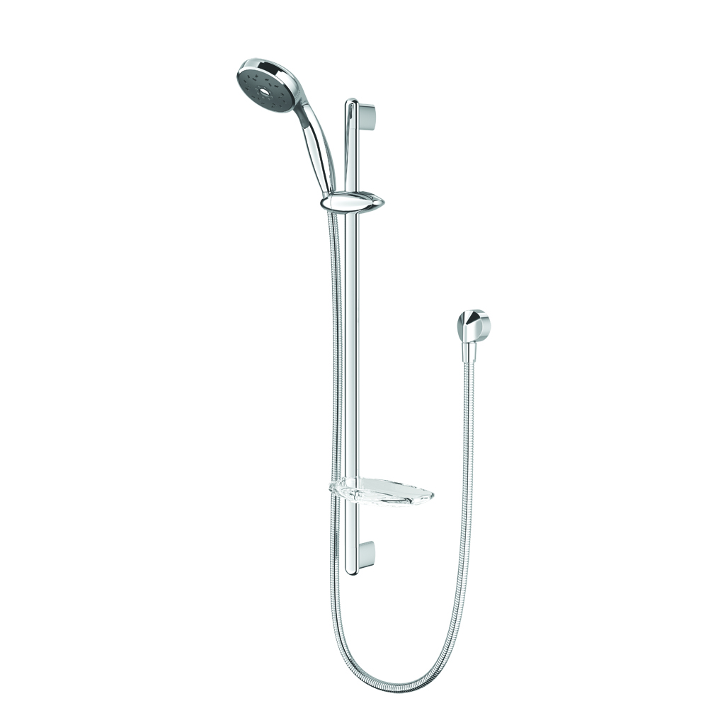 Methven FT2022CP Futura Satinjet Slide Shower - All Pressures