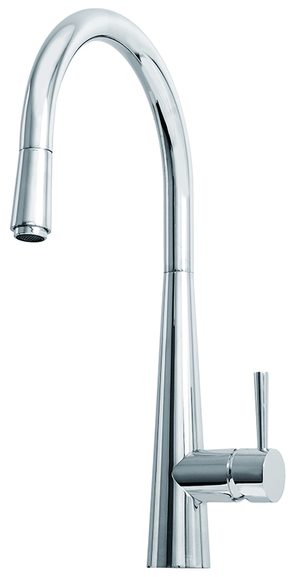 Greens Galliano Pull-Down Sink Mixer - Swivel Spout